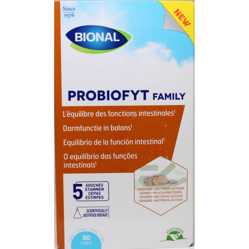 PROBIOFYT FAMILY - 30 CAPSULAS - BIONAL - BIOVER
