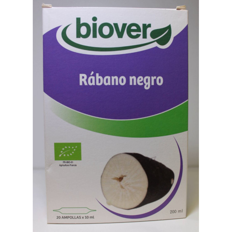 RABANO NEGRO - 20 AMPOLLAS - BIOVER