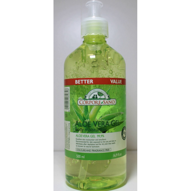 GEL ALOE VERA - BIO / VEGAN - 500 ML - CORPORE SANO