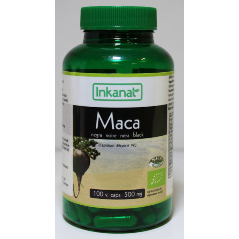 MACA NEGRA - INKANAT - 100 CAPSULAS
