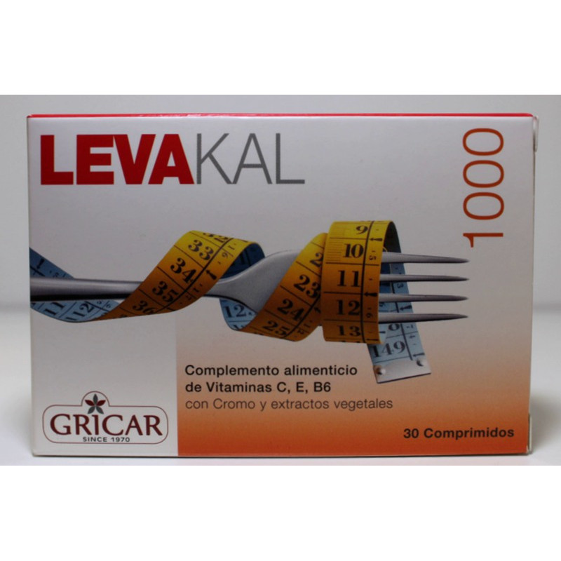 LEVAKAL 1000 - 30 COMPRIMIDOS - GRICAR