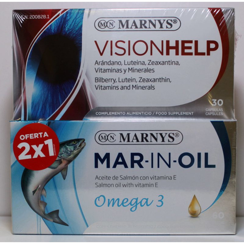 VISIONHELP + MAR-IN-OIL - 30+60 CAPSULAS - MARNYS