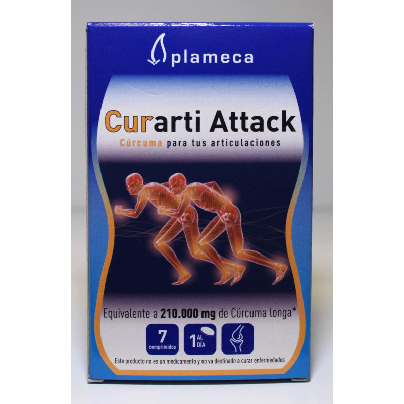 CURARTI ATTACK - 7 COMPRIMIDOS - PLAMECA