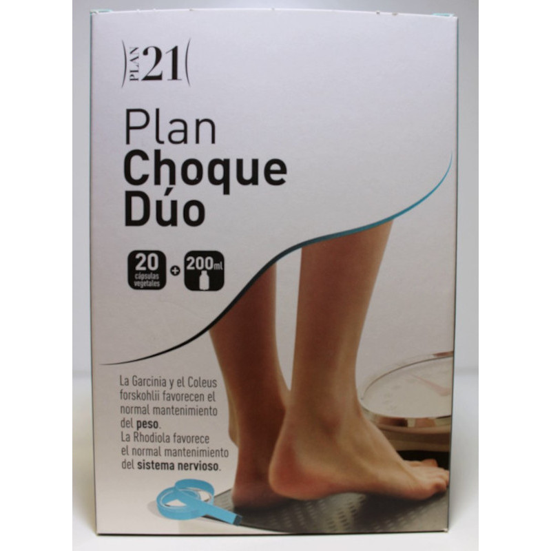 PLAN CHOQUE DÚO - 20 CAPSULAS + 200ML - PLAMECA