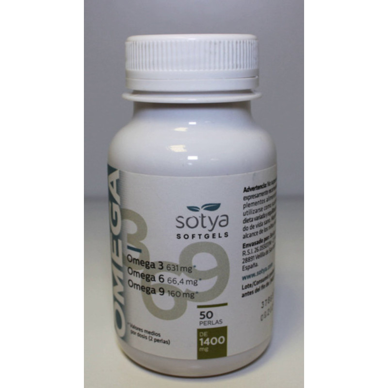 OMEGA 3 6 9 - 50 PERLAS - SOTYA