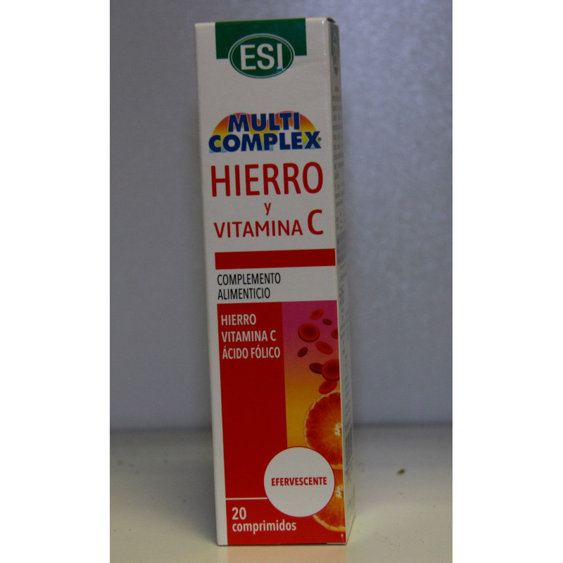 VITAMINA C + HIERRO - MULTICOMPLEX - ESI