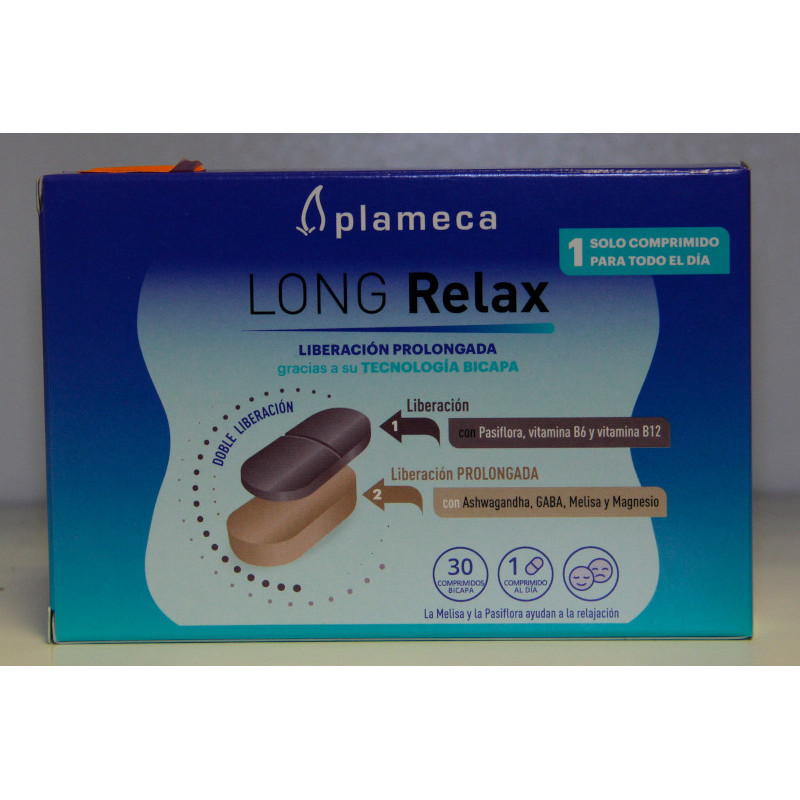 LONG RELAX - 30 COMPRIMIDOS - PLAMECA