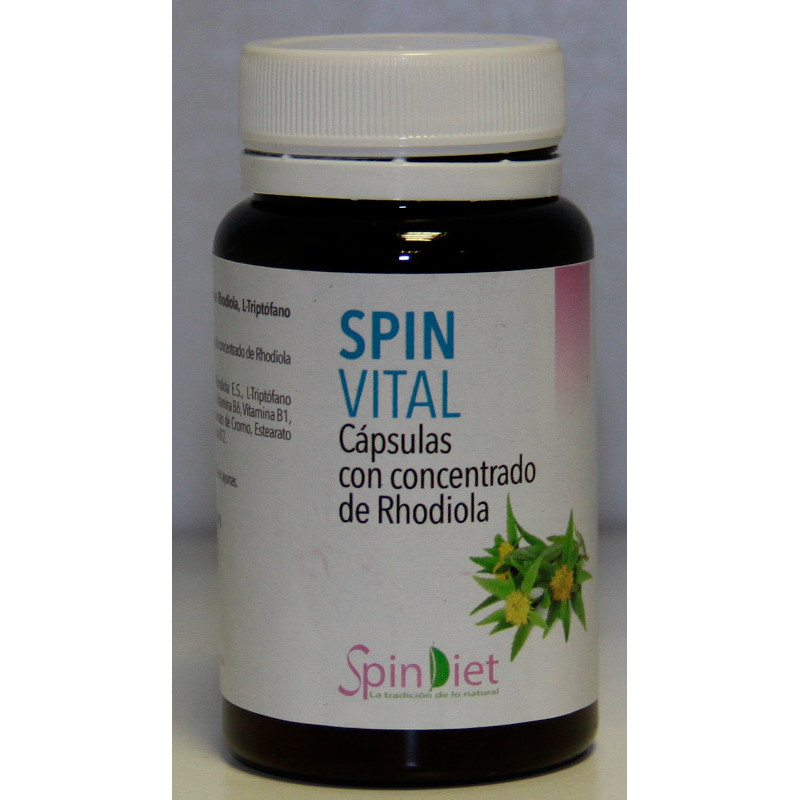 RHODIOLA - 30 CAPSULAS - SPIN VITAL