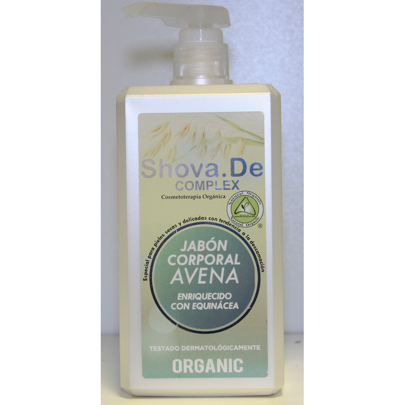 JABÓN CORPORAL AVENA - 1000 ml - SHOVA.DE
