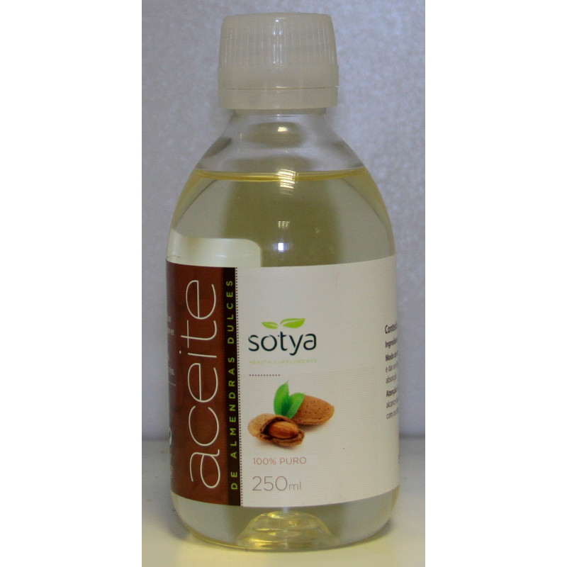 ACEITE DE ALMENDRAS DULCES - 1000ml - SOTYA
