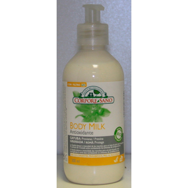 BODY MILK - ANTIOXIDANTE - CORPORE SANO