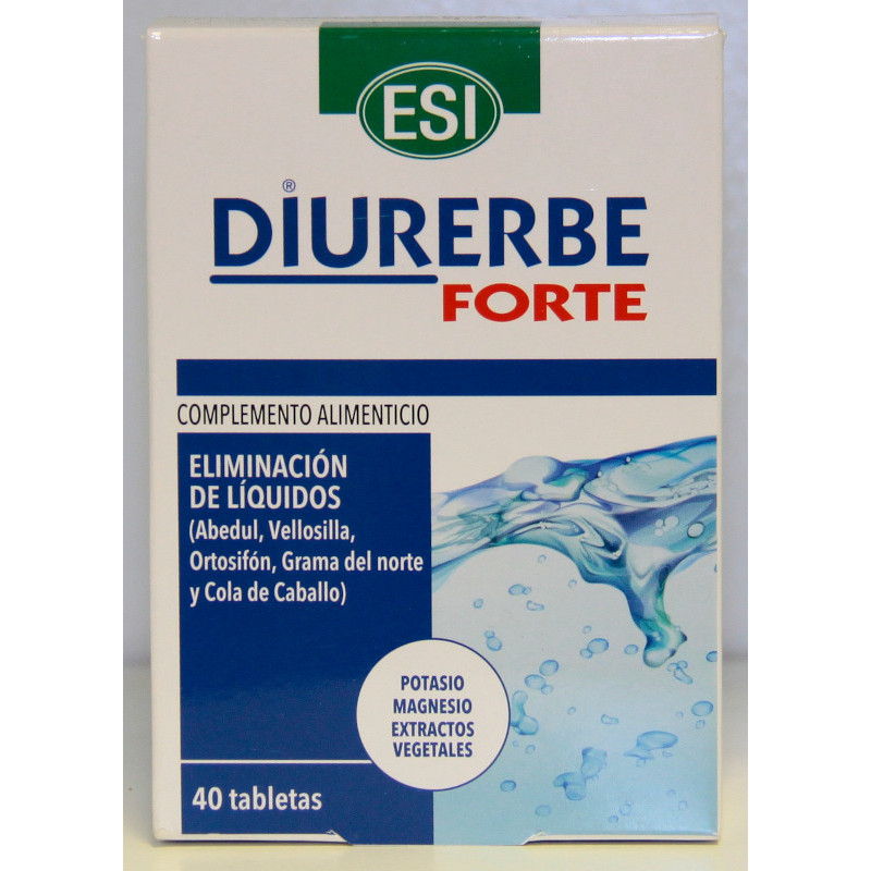 DIURERBE FORTE - 40 TABLETAS - ESI