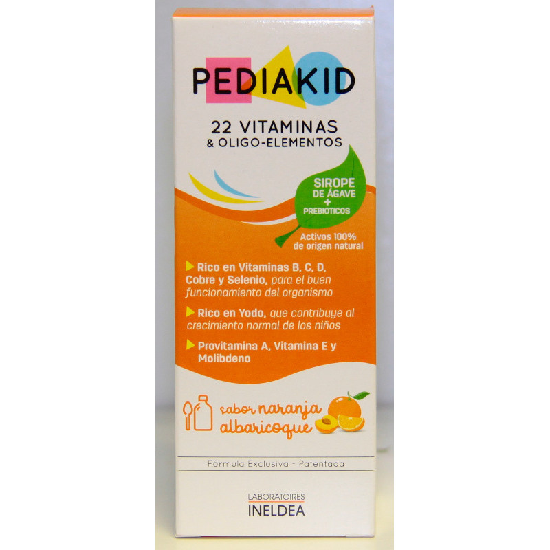 PEDIAKID - 22 VITAMINAS - INELDEA