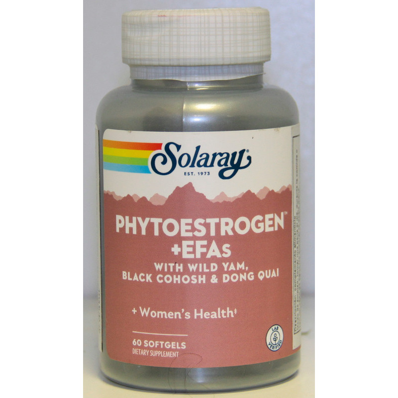 PHYTOESTROGEN - 60 PERLAS - SOLARAY