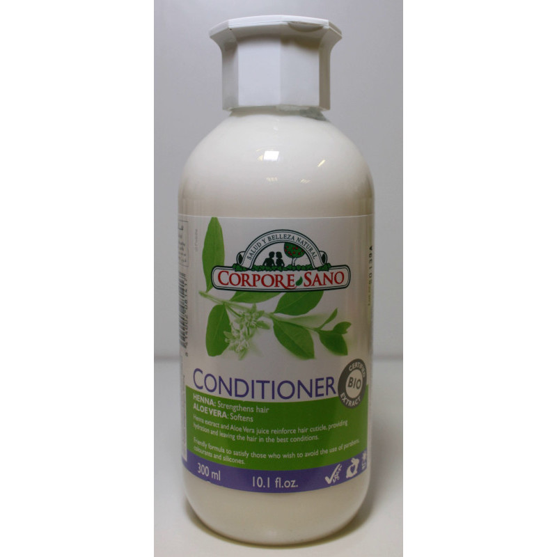ACONDICIONADOR HENNA Y ALOE - 300 ML - VEGAN - CORPORE SANO