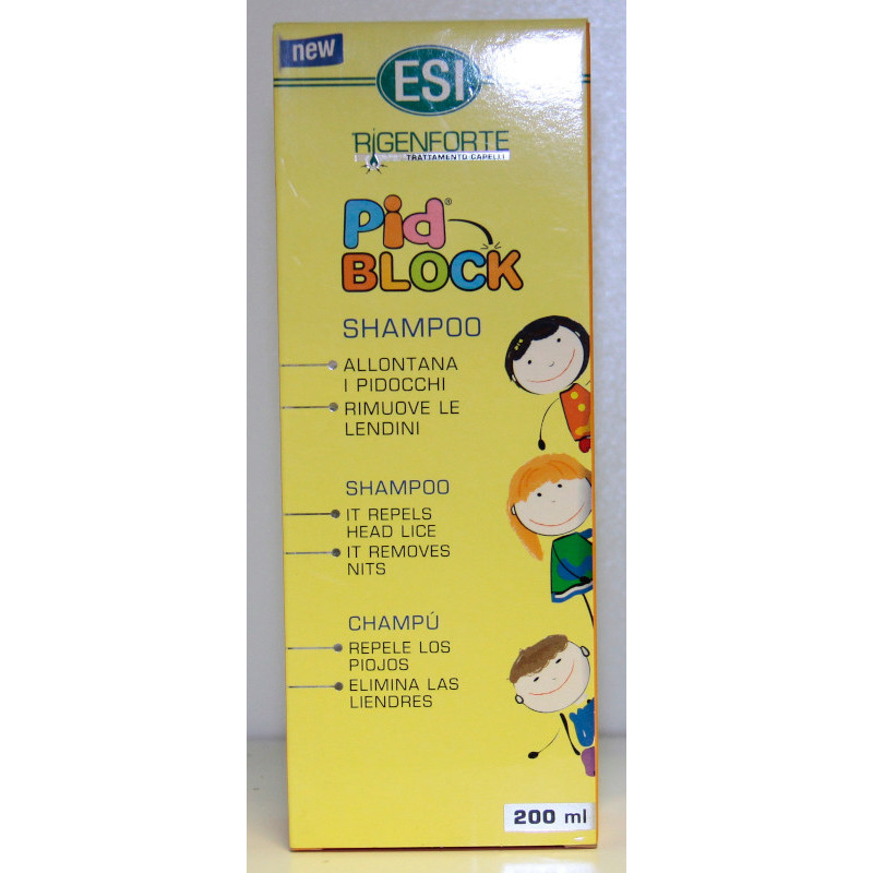 PID BLOCK SHAMPOO - RIGENFORTE - ESI