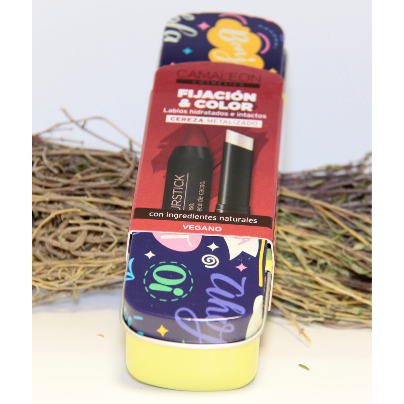 FIJACIÓN Y COLOR - CEREZA METALIZADO - CAMALEON COSMETICS