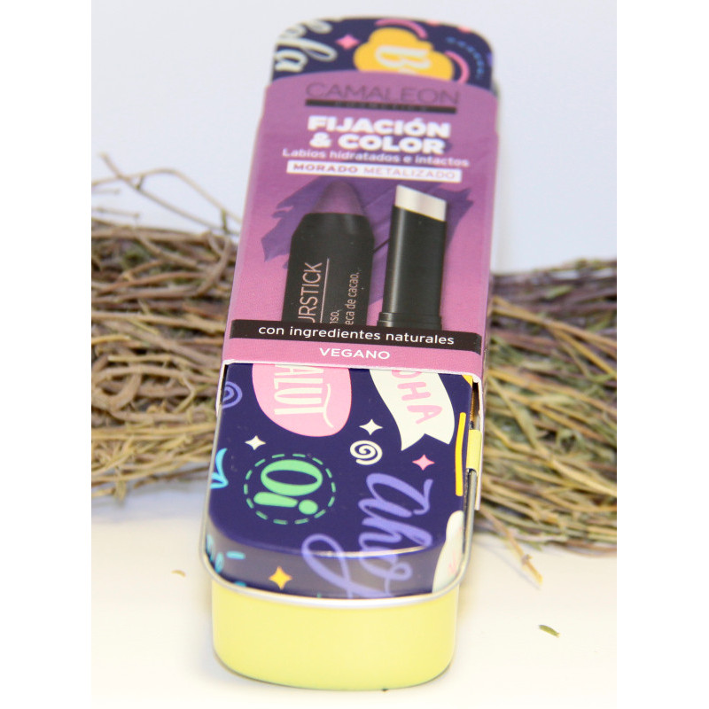 FIJACIÓN Y COLOR - MORADO METALIZADO - CAMALEON COSMETICS