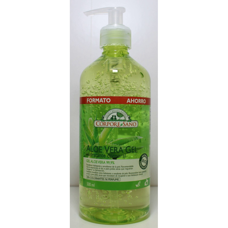 GEL ALOE VERA - BIO - VEGANO - 500 ML - CORPORE SANO
