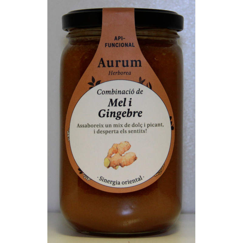 MIEL Y JENGIBRE - 500g - AURUM