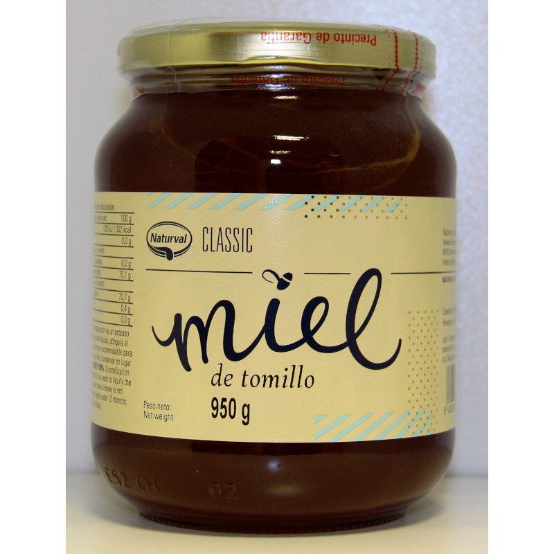 MIEL DE TOMILLO - 950g - NATURVAL