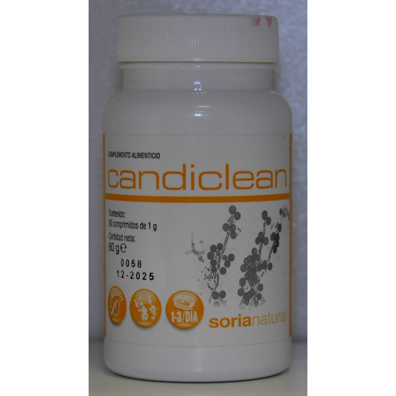 CANDICLEAN - 60 COMPRIMIDOS - SORIA NATURAL
