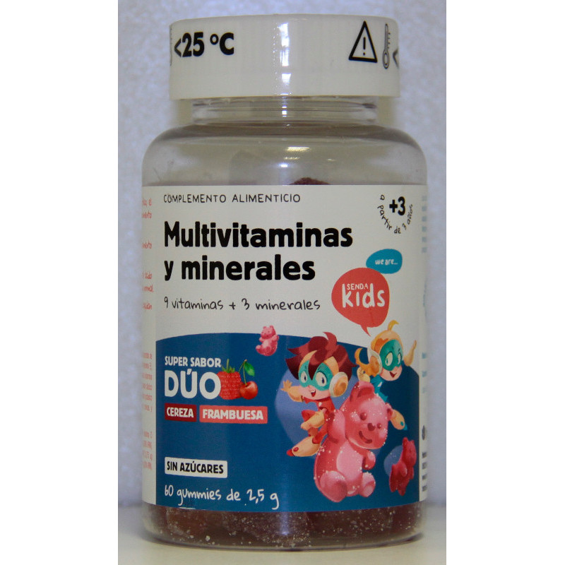 MULTIVITAMINAS Y MINERALES - NIÑOS - HERBORA