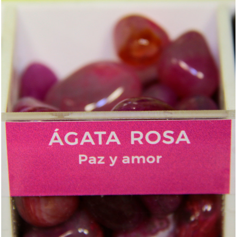 ÁGATA ROSA - MINERAL - TRINIDAD