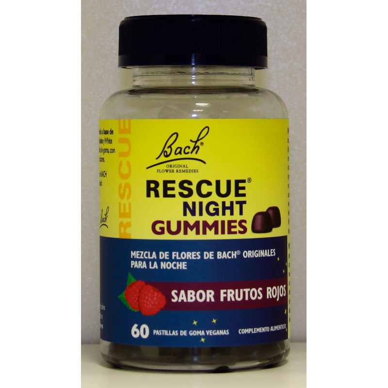 RESCUE NIGHT GUMMIES - FRUTOS ROJOS - BACH