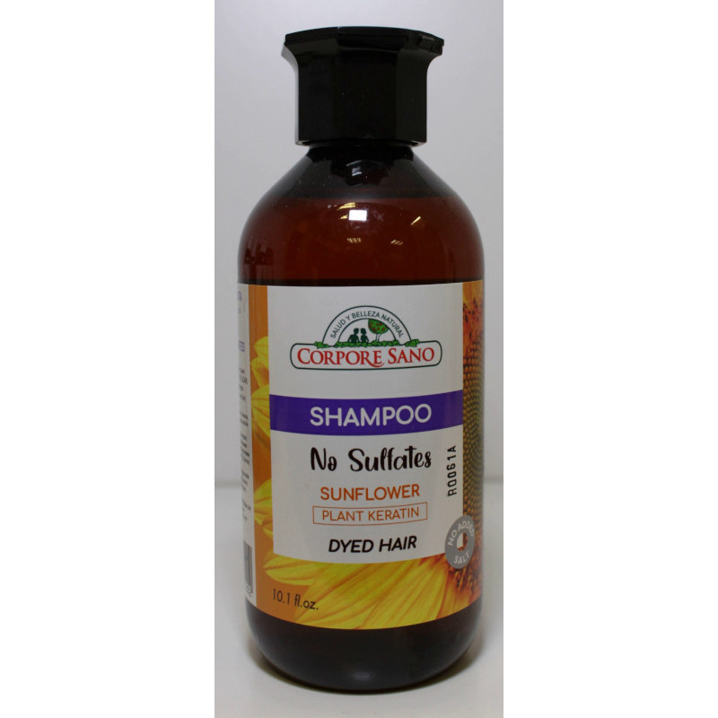 CHAMPU CABELLOS TEÑIDOS - SIN SULFATOS - 300 ML - CORPORE SANO