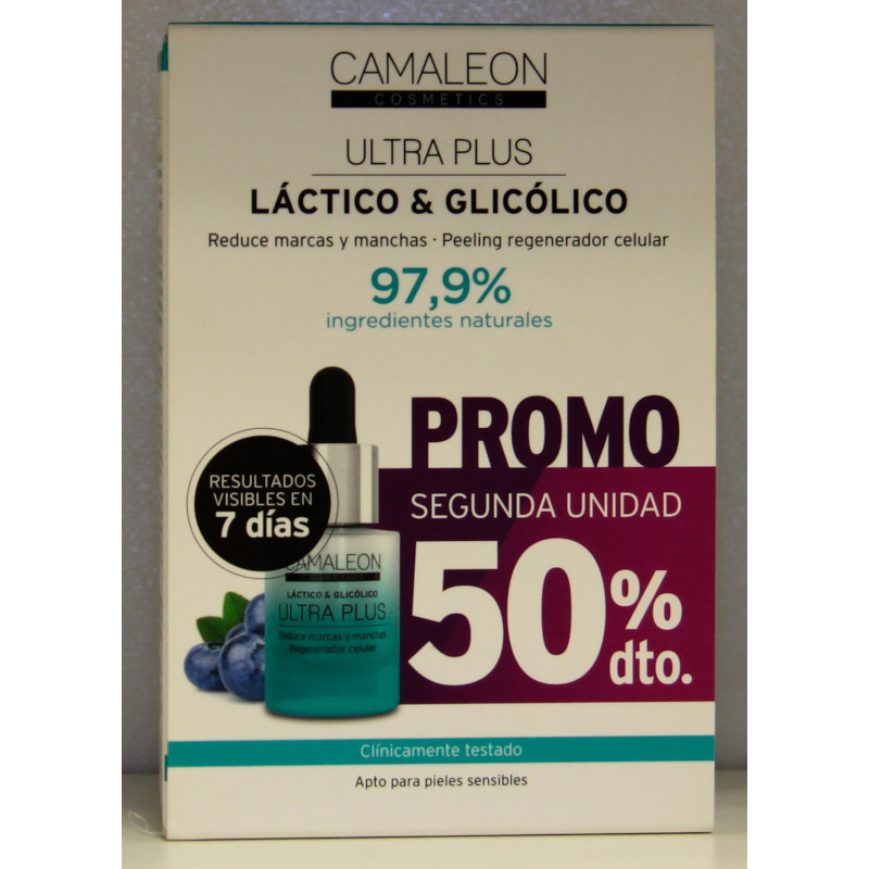 SERUM ULTRA PLUS - LÁCTICO Y GLICÓLICO - CAMALEON