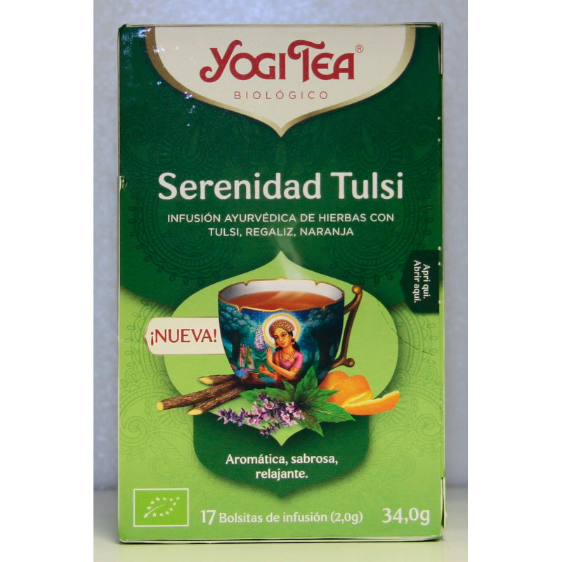 SERENIDAD TULSI - INFUSIÓN - YOGI TEA