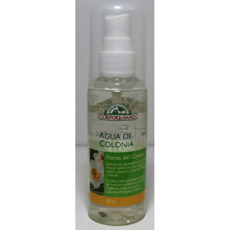 AGUA DE COLONIA - FLORES DEL CAMPO - 80 ML - CORPORE SANO - CORPORE SANO