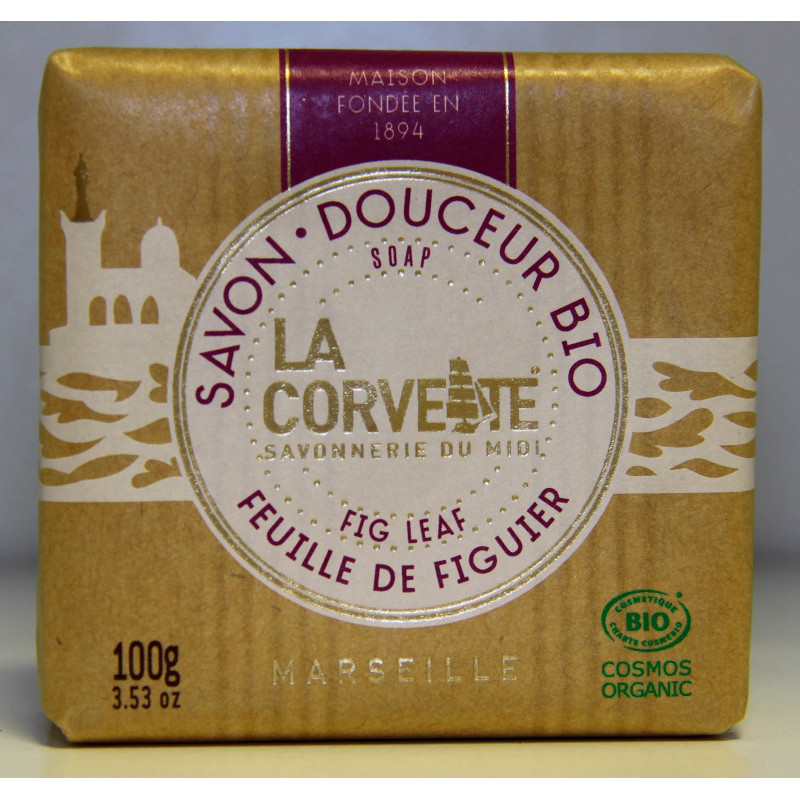 JABÓN DE HOJA DE HIGUERA - 100 gr - LA CORVETTE