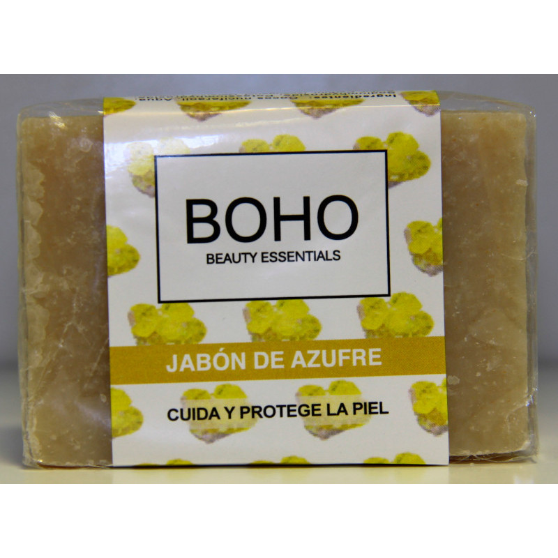 JABÓN DE AZUFRE - 100 gr - BOHO