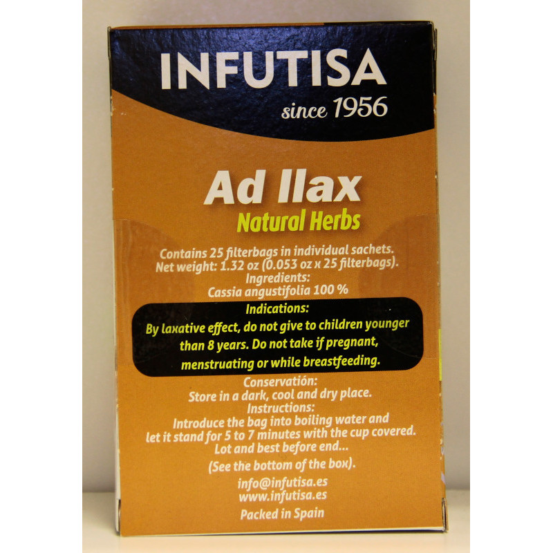 ADELLAX -  HIERBAS LAXANTES - INFUTISA