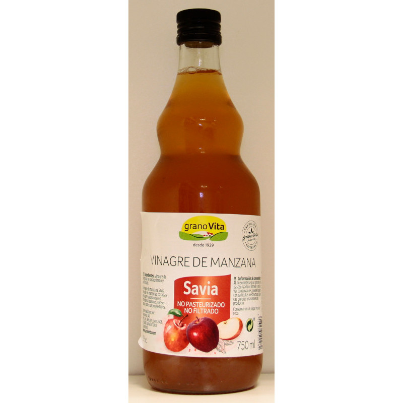 VINAGRE DE MANZANA - SIN FILTRAR - GRANO VITA