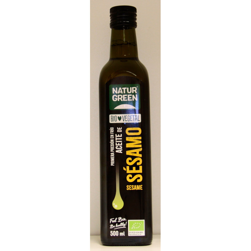ACEITE DE SÉSAMO - BIO 500 ml - NATUR GREEN