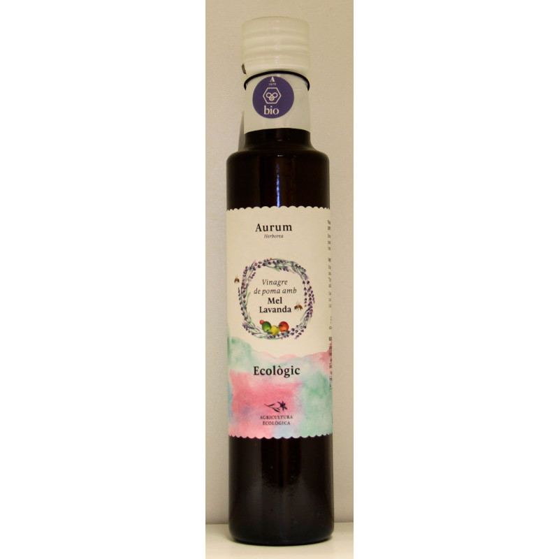 VINAGRE DE MANZANA Y MIEL - BIO - AURUM