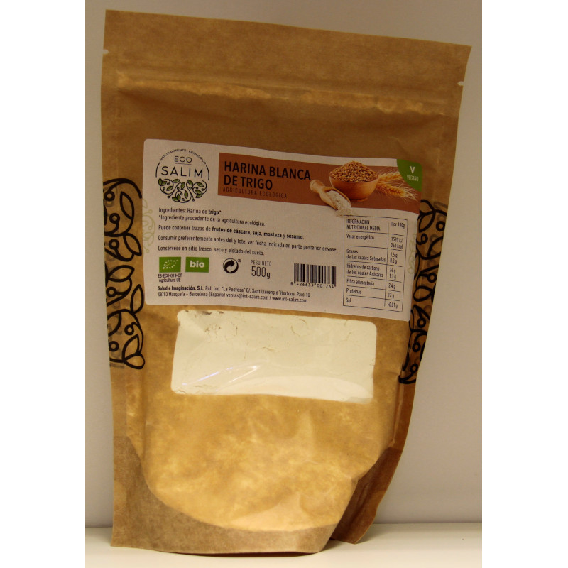 HARINA BLANCA DE TRIGO - 500 g - ECOSALIM