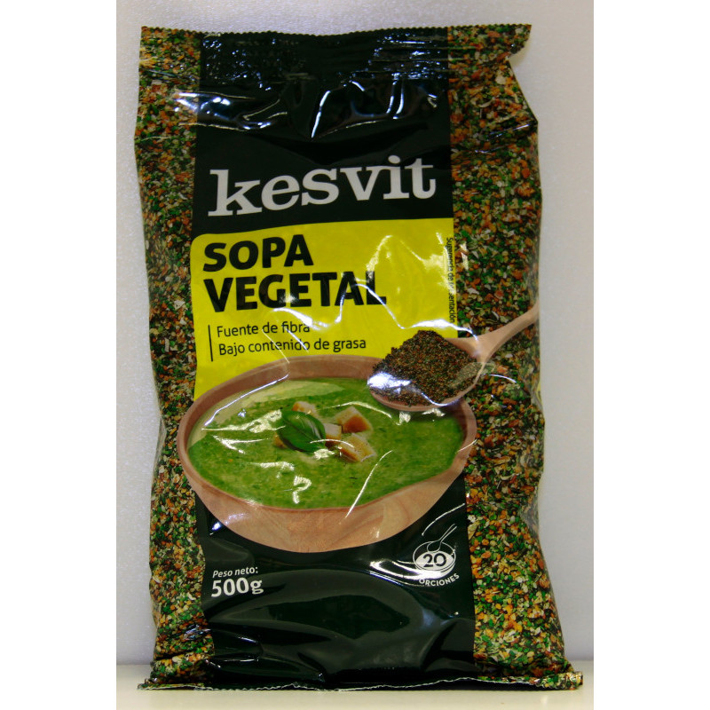 SOPA VEGETAL KESVIT - 500 g - SORRIBES