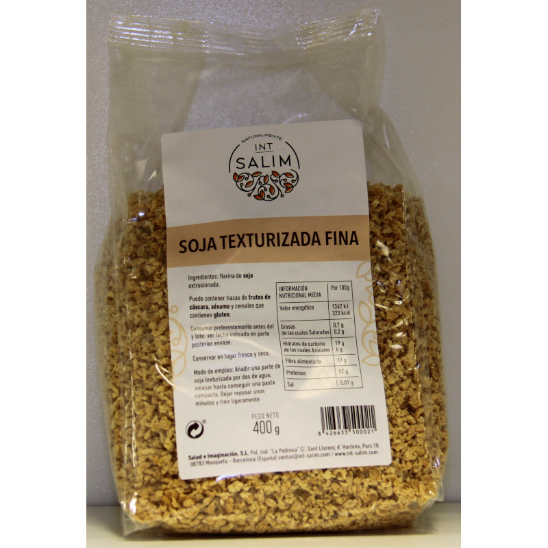 SOJA TEXTURIZADA - FINA - INTSALIM