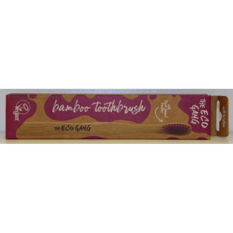 CEPILLO DENTAL MEDIO - BAMBÚ - THE ECO GANG