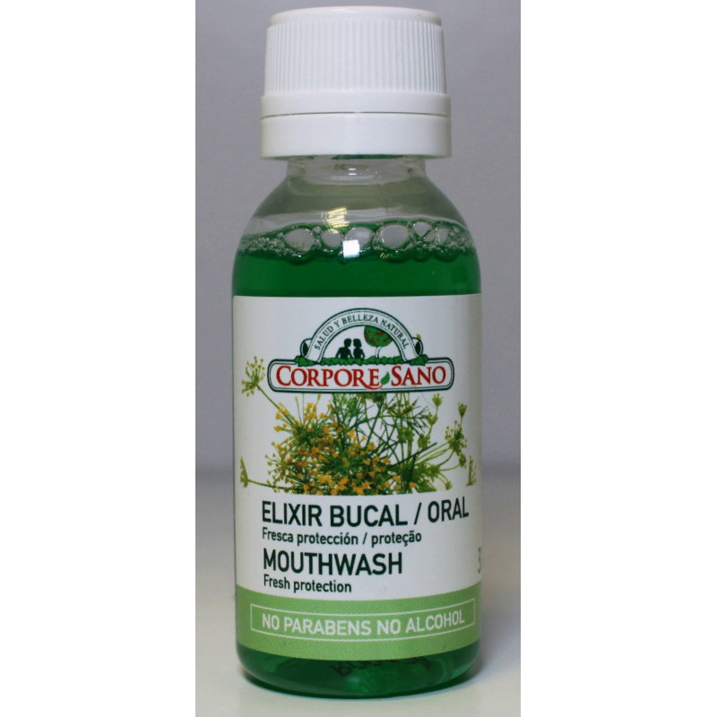 ELIXIR BUCAL - MONODOSIS - HINOJO, PROPOLIS Y MIRRA - CORPORE SANO