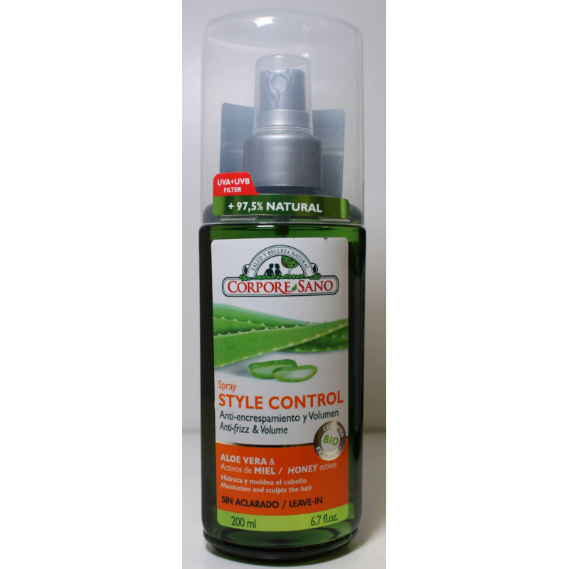 SPRAY STYLE CONTROL - ALOE VERA Y MIEL - BIO - CORPORE SANP