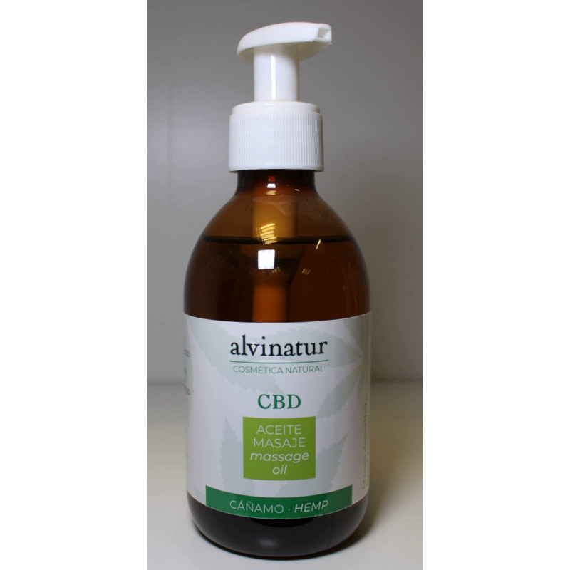 ACEITE DE MASAJE CBD - 250 ML -ALVINATUR